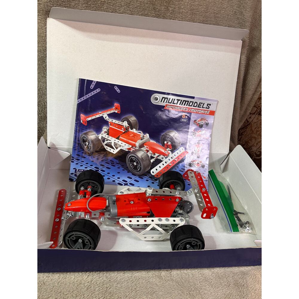 Erector Motorized Building Set 20 Models Meccano STEM Kit w Box - Picture 5 of 6